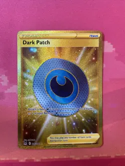 Pokemon Card Dark Patch 216/196 Secret Rare Lost Origin Near Mint - Image 1
