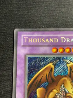 Thousand Dragon 1st Edition Yu-Gi-Oh MRD-143 Secret Rare Card Lightly Played LP - Image 2
