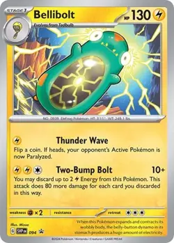 2x Bellibolt (#094) - Holofoil SV - Scarlet & Violet Promo Cards LP Pokemon - Image 1