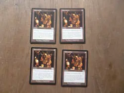 MTG 4 x Claws of Gix uncommon card Urza's Saga Magic The Gathering playset - Image 1