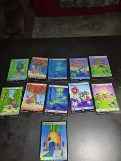 MTG Secret Lair SpongeBob SquarePants: Lands - Image 1