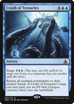 MTG | Crush of Tentacles [Oath of the Gatewatch] Near Mint - Image 1