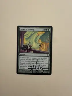Chord of Calling - Ravnica Remastered (RVR) Signed - LP - One Copy - Image 1