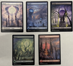 MTG Phyrexia: All Will Be One Full Art Lands Set (5) - Image 1