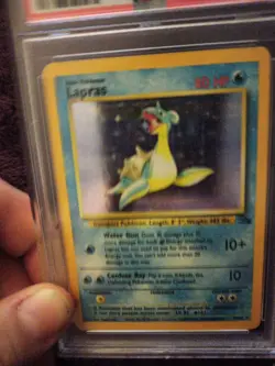 1999 Lapras Pokemon Fossil Holo - Image 5