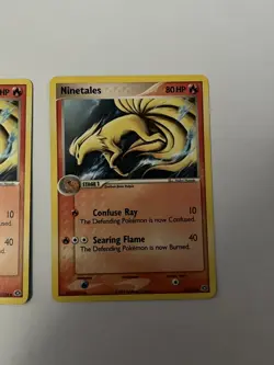 Pokemon Ninetales Card 38/106 EX Emerald NM Condition Regular Uncommon - Image 1