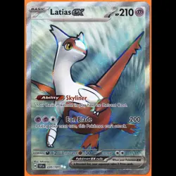 TAG 10 GEM MT Latias ex 2024 Pokemon Pokemon Scarlet & Violet #220 - Image 3