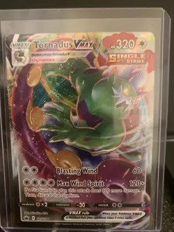 Tornadus VMAX - 125/198 Pokemon TCG Ultra Rare Chilling Reign - Image 1