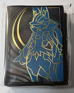 Mega Evolution ETB Sleeves Lucario Sealed Pokemon New! - Image 1