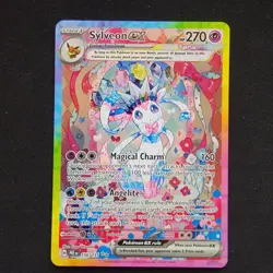 2025 Pokemon SV Prismatic Evolutions - PRE EN #156/131 Sylveon ex - Image 1