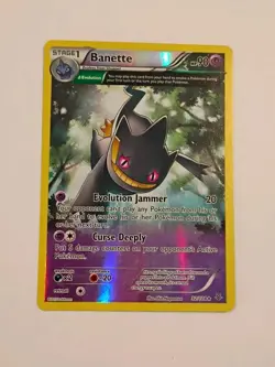 Pokemon TCG Banette 32/108 Rare Reverse Holo XY Roaring Skies NM - Image 1