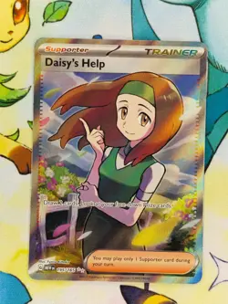 Daisy's Help 195/165 Pokemon 151 set (mew) 2023 NM+ 🔥🔥🔥 - Image 1