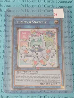 JUSH-EN022 Yummy Snatchy Starlight Rare Yu-Gi-Oh Card 1st Edition New - Image 4