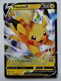 Pikachu V SWSH285 & Pikachu VMAX SWSH286 - Pokemon TCG Promo Cards - NM - Image 2
