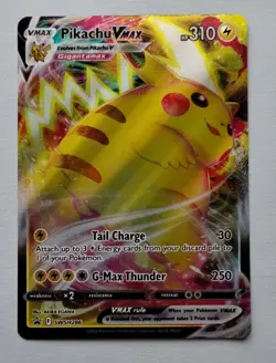 Pikachu V SWSH285 & Pikachu VMAX SWSH286 - Pokemon TCG Promo Cards - NM - Image 3
