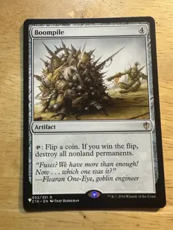 Boompile - Mystery Booster - Commander 2016 052/351 MTG NM - Image 1