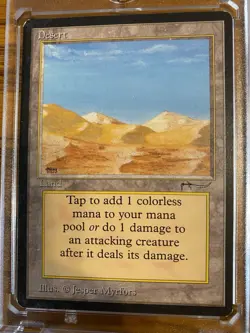 Magic The Gathering Arabian Nights Desert x4 Full Play Set. MTG - Image 2