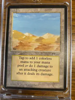 Magic The Gathering Arabian Nights Desert x4 Full Play Set. MTG - Image 4