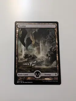 MTG - Swamp 262 - Battle For Zendikar NM/M Condition - Image 1