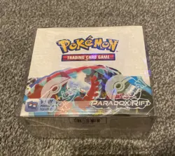 Pokemon TCG Paradox Rift Booster Box 36 Packs New & Sealed with Protective Case - Image 1