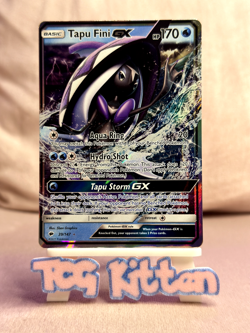 Tapu Fini GX 39/147 - Ultra Rare - Burning Shadows - Pokemon - TCGKITTEN - Image 1