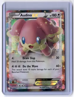 Audino EX 84/124 Ultra Rare Holo NM Pokemon XY - Fates Collide - Image 1