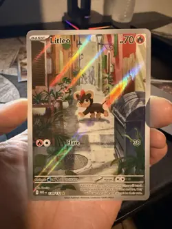 Litleo IR ILLUSTRATION RARE 139/132 Mega Evolution English Pokemon TCG - Image 1
