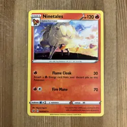 Ninetales non-holo Rare - 023/202 - Pokemon Sword & Shield Base Set - NM - Image 1