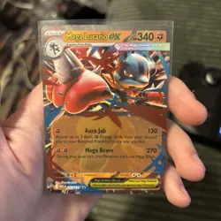 Mega Lucario EX 77/132 - Pokemon Mega Evolution TCG - Near Mint - Image 1