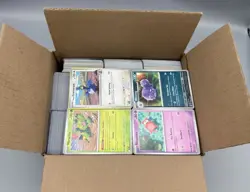 6+ LBS Bulk Pokemon Base Lot Common Uncommon Rare Assorted Sets Pokemon Kids - Image 1