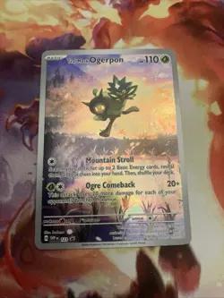 SEALED Teal Mask Ogerpon SVP 123 Twilight Masquerade ETB Promo Pokemon TCG - Image 1