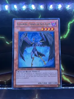 Blackwing - Shura the Blue Flame DP11-EN004 (rare) 1st Edition VLP (slot#86) - Image 1