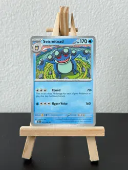 Seismitoad #021/086 Non Holo - Black Bolt Pokemon TCG Card NM/M - Image 1