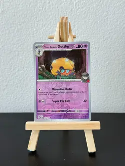 Team Rocket's Dottler #088/182 Reverse Holo - Destined Rivals Pokemon Card NM/M - Image 1