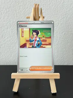 Cheren #081/086 Non Holo - White Flare Pokemon TCG Card NM/M - Image 1