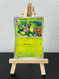 Simisage #005/086 Non Holo - Black Bolt Pokemon TCG Card NM/M - Image 1