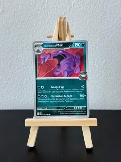 Team Rocket's Muk #124/182 Non Holo - Destined Rivals Pokemon TCG Card NM/M - Image 1