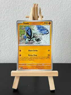 Sawk #049/086 Non Holo - White Flare Pokemon TCG Card NM/M - Image 1
