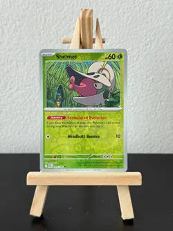 Shelmet #008/086 Reverse Holo - White Flare Pokemon TCG Card NM/M - Image 1