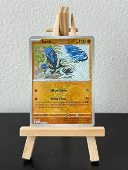 Sawk #049/086 Reverse Holo - White Flare Pokemon TCG Card NM/M - Image 1