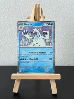 Beartic #026/086 Holo Rare - Black Bolt Pokemon TCG Card NM/M - Image 1