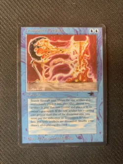 MTG Magic the Gathering Antiquities Transmute Artifact MP - Image 1