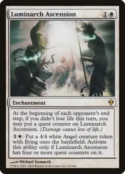 MTG Luminarch Ascension Zendikar M - Image 1