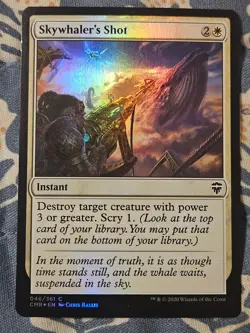 Skywhaler's Shot FOIL Commander Legends MTG Magic - Image 1