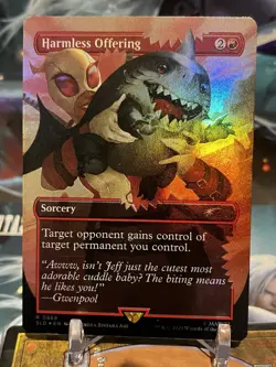 MTG | Harmless Offering (1756) [Secret Lair Marvel Deadpool] ✨FOIL✨ - Image 1