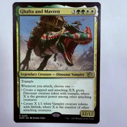 Magic The Gathering Mtg Ghalta And Mavren March Of The Machine Near Mint Rare - Image 1