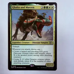 Magic The Gathering Mtg Ghalta And Mavren March Of The Machine Near Mint Rare - Image 1