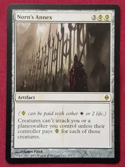 Magic The Gathering NEW PHYREXIA NORN'S ANNEX artifact card MTG - Image 1