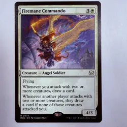 Magic The Gathering Mtg Firemane Commando March Of The Machine Near Mint Rare - Image 1