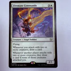 Magic The Gathering Mtg Firemane Commando March Of The Machine Near Mint Rare - Image 1